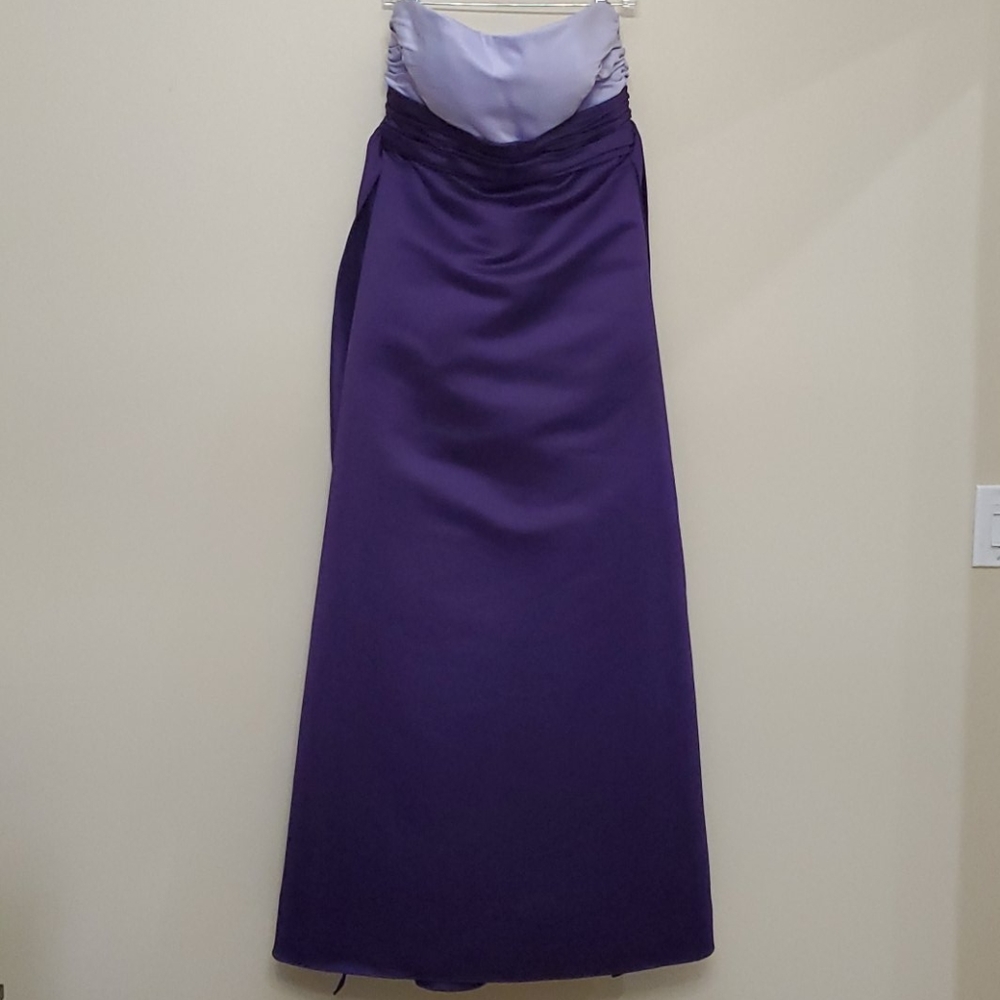 Formal purple dress